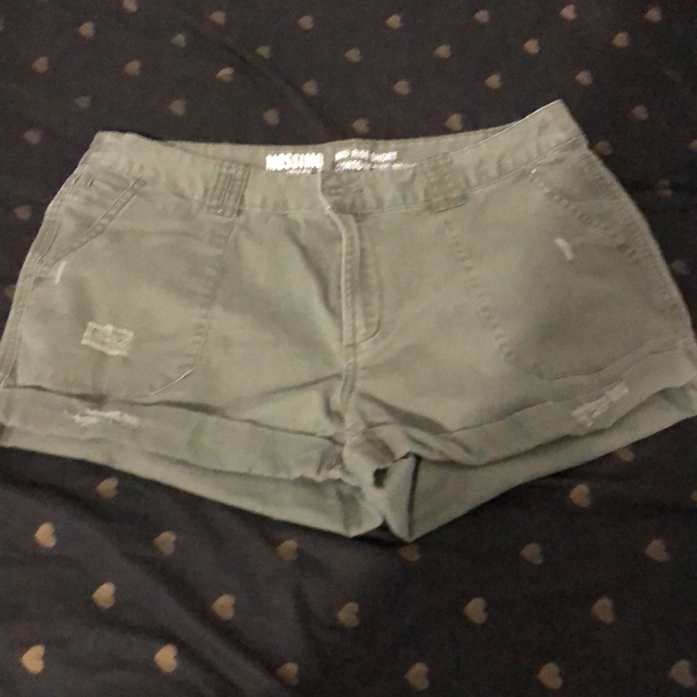 Hunter green shorts